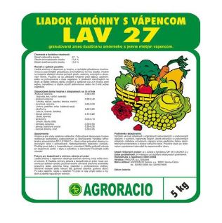 Liadok amónny s dolomitom 27% N 5kg Agroracio