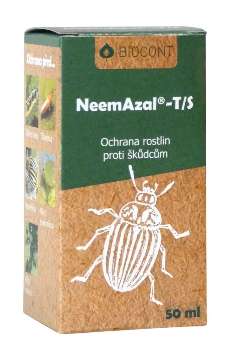 Neem Azal - bio insekticid proti škodcom - Biocont - ochrana rastlín -50 ml