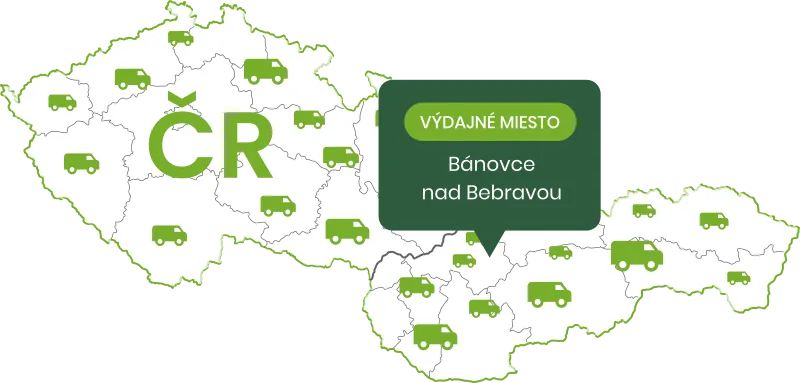 Doprava ku Vám domov v rámci
celého Slovenska a ČR