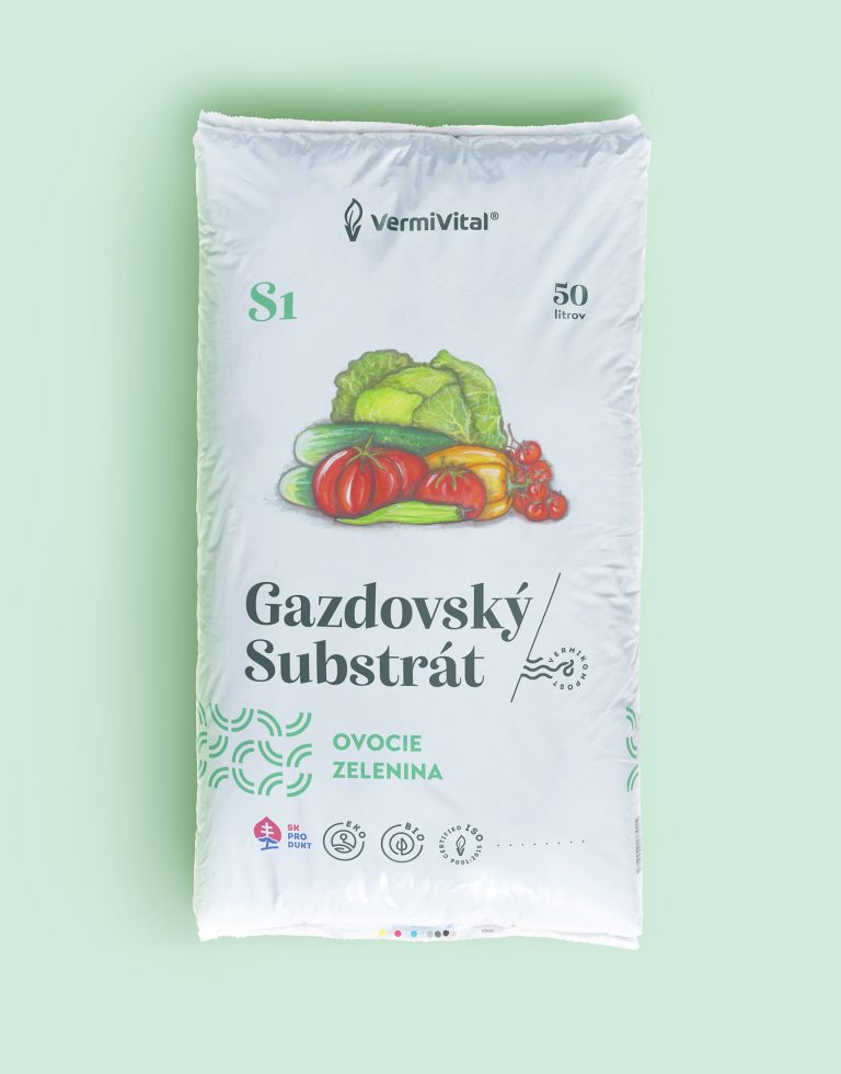 Gazdovský substrát S1 - Ovocie a zelenina 50l